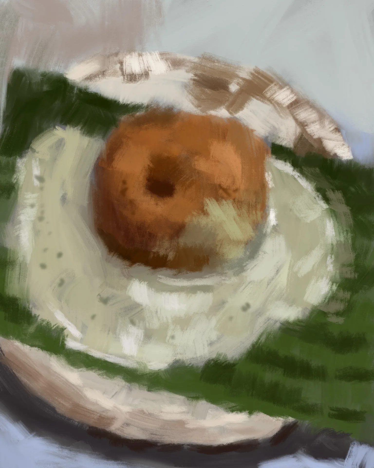 Vade Chutney Arecanut Plate